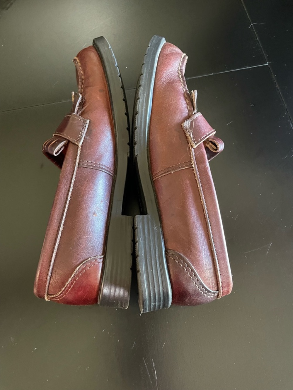 Eastland Womans Loafers M 552502 Brown Buckle on Tassles Size 7.5M vintage shoes - Picture 5 of 7